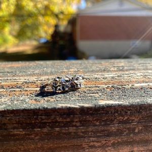 Silver Elephant Ring